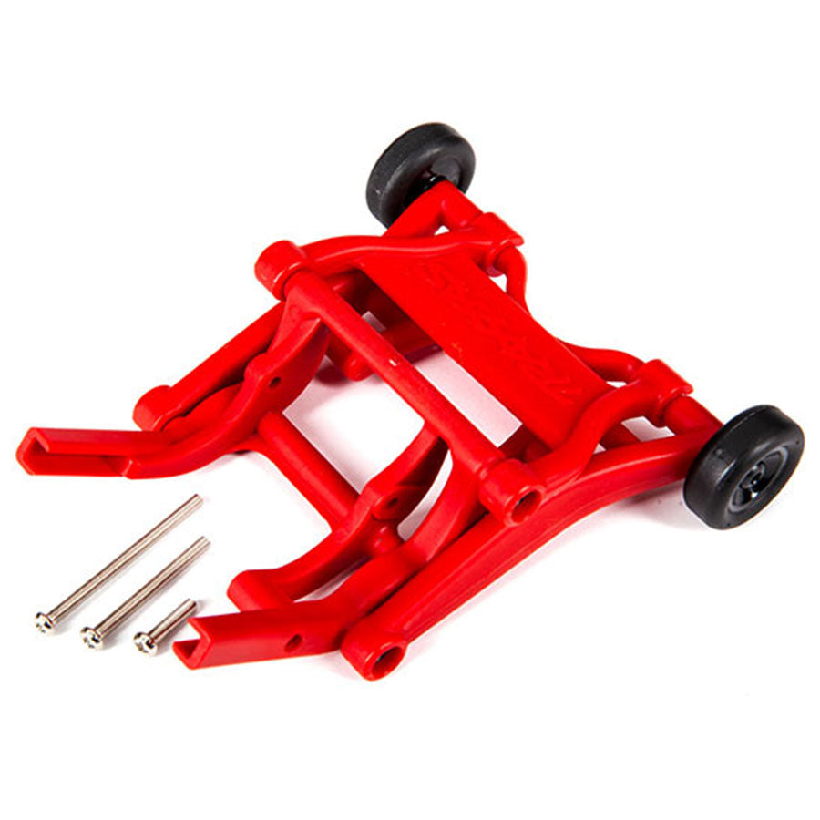 Wheelie Bar Assembled Red: 3678r