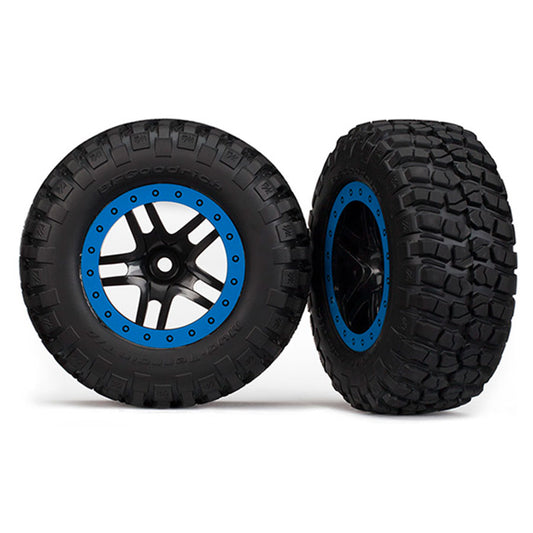 T&W Ss Black ,Blue/Sct Mt Tire: 5883a