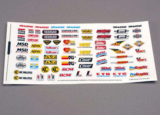 Racing Sponsors Decal Sheet: 2514