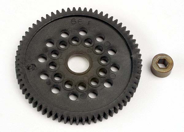 32P Spur Gear,66T: Nitro Stampede