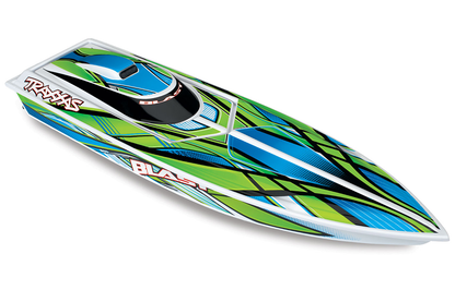 Blast RTR Boat w/Battery & Charger: Green/Blue