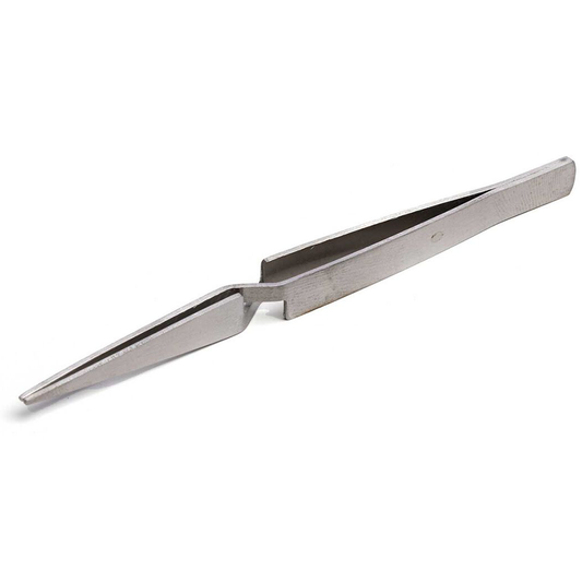 Tweezer, Straight 4.7" Cross-Lock