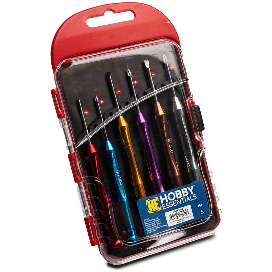 Jewelers Screwdriver Set with Box (6)