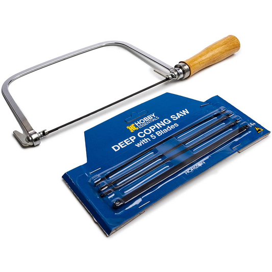 Coping Saw with 4 Extra Blades