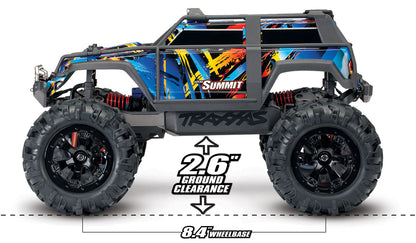 1/16 Summit, 4WD, RTR (Includes battery & charger): Rock and Roll