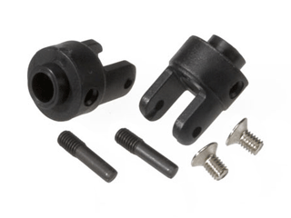 Diff Output Yokes (2), Blk: 4628R