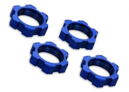 17mm Serrated Wheel Nuts (Blue): 7758