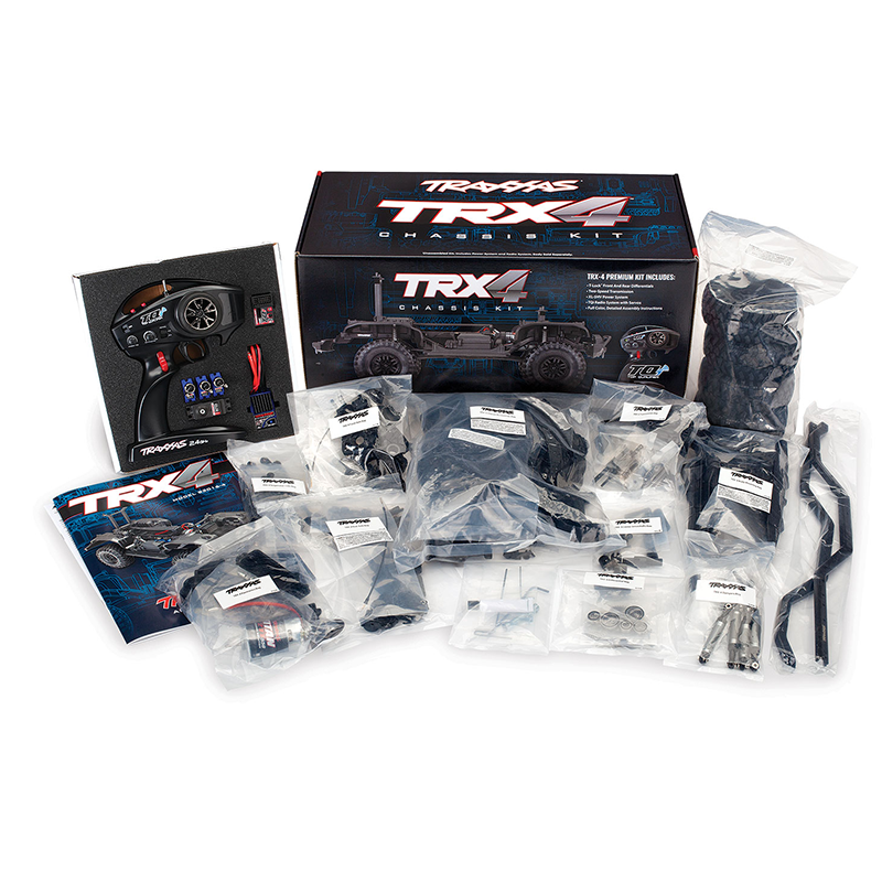 1/10 TRX-4 Crawler, 4WD, Unassembled Kit w/o Body (Requires battery & charger)