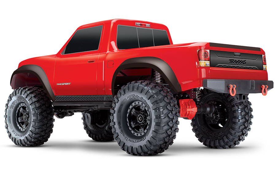 1/10 TRX-4 Sport, 4WD, RTD (Requires battery & charger) Clipless: Red