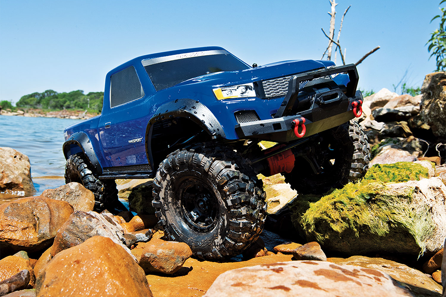 1/10 TRX-4 Sport, 4WD, RTD (Requires battery & charger): Blue