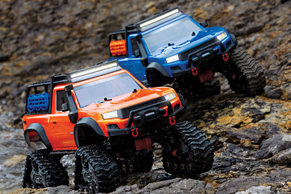 1/10 TRX-4 Traxx, 4WD, Clipless (Requires battery & charger): Blue