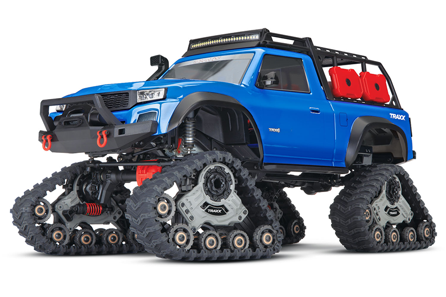 1/10 TRX-4 Traxx, 4WD, Clipless (Requires battery & charger): Blue