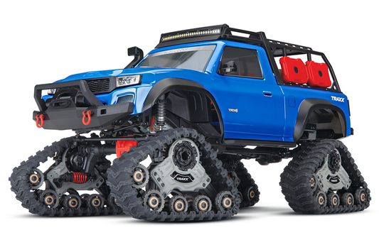 1/10 TRX-4 Traxx, 4WD, Clipless (Requires battery & charger): Blue