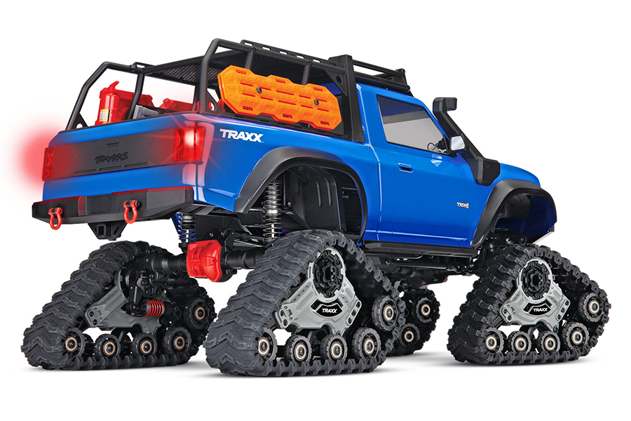 1/10 TRX-4 Traxx, 4WD, Clipless (Requires battery & charger): Blue