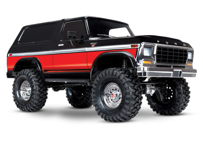 1/10 TRX-4 79 Bronco, 4WD, RTD (Requires battery & charger): Red