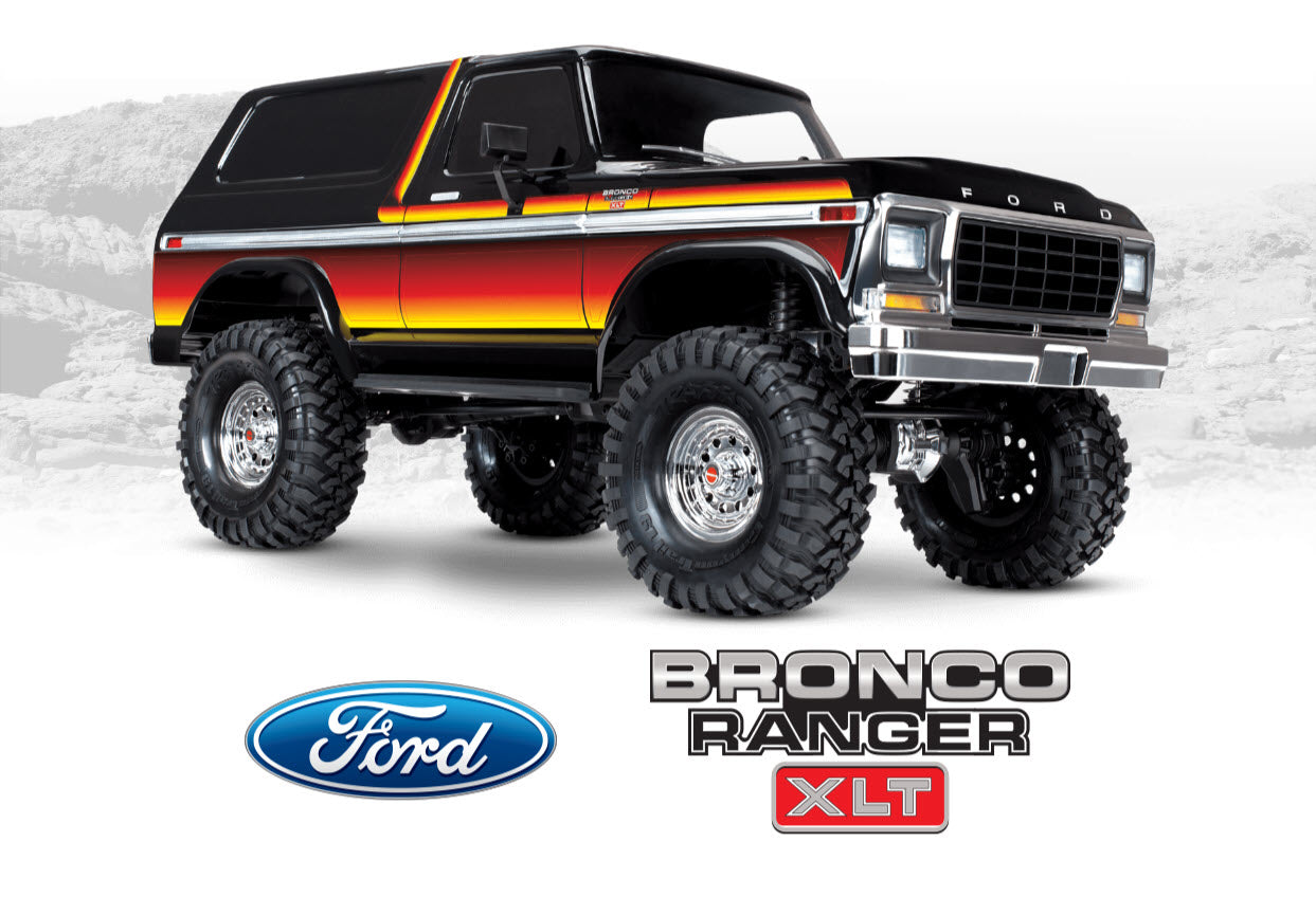 1/10 TRX-4 79 Bronco, 4WD, RTD (Requires battery & charger): Sun