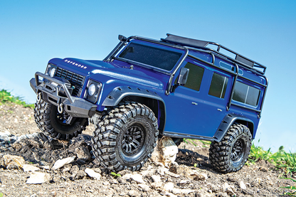 1/10 TRX-4 Defender, 4WD, RTD (Requires battery & charger): Blue