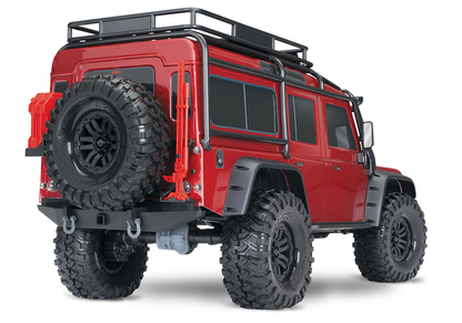 1/10 TRX-4 Defender, 4WD, RTD (Requires battery & charger): Red