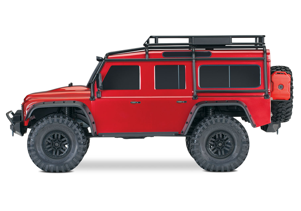 1/10 TRX-4 Defender, 4WD, RTD (Requires battery & charger): Red