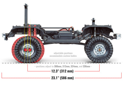 1/10 TRX-4 '79 Blazer, 4WD, RTD (Requires battery & charger): Orange