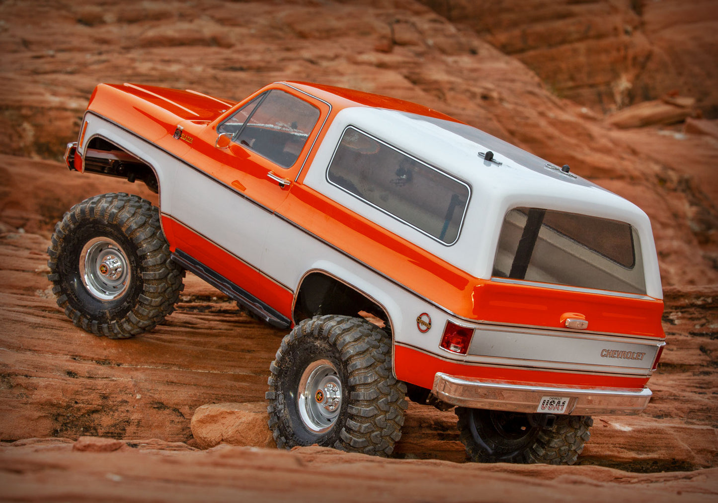 1/10 TRX-4 '79 Blazer, 4WD, RTD (Requires battery & charger): Orange