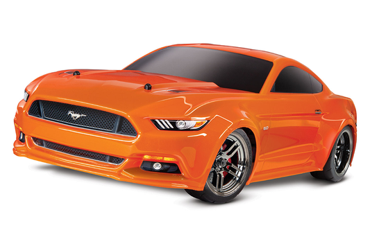 1/10 Ford Mustang GT, 4WD, RTD (Requires battery & charger): Orange