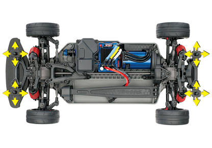 1/10 4-Tec 2.0 Chassis, 4WD, VXL (Requires body, battery & charger)