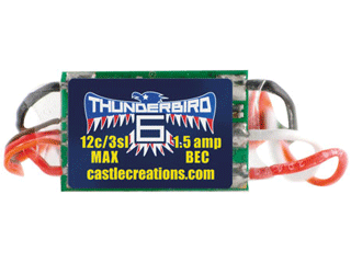 06 Amp 15 V Thunderbird6 ESC