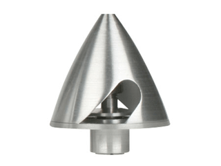 Spinner, 1.75" Aluminum w/4mm & 5mm Collets