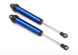 Shocks, GTR, 160mm, Rear, No Thread, Blue (2): 8461X