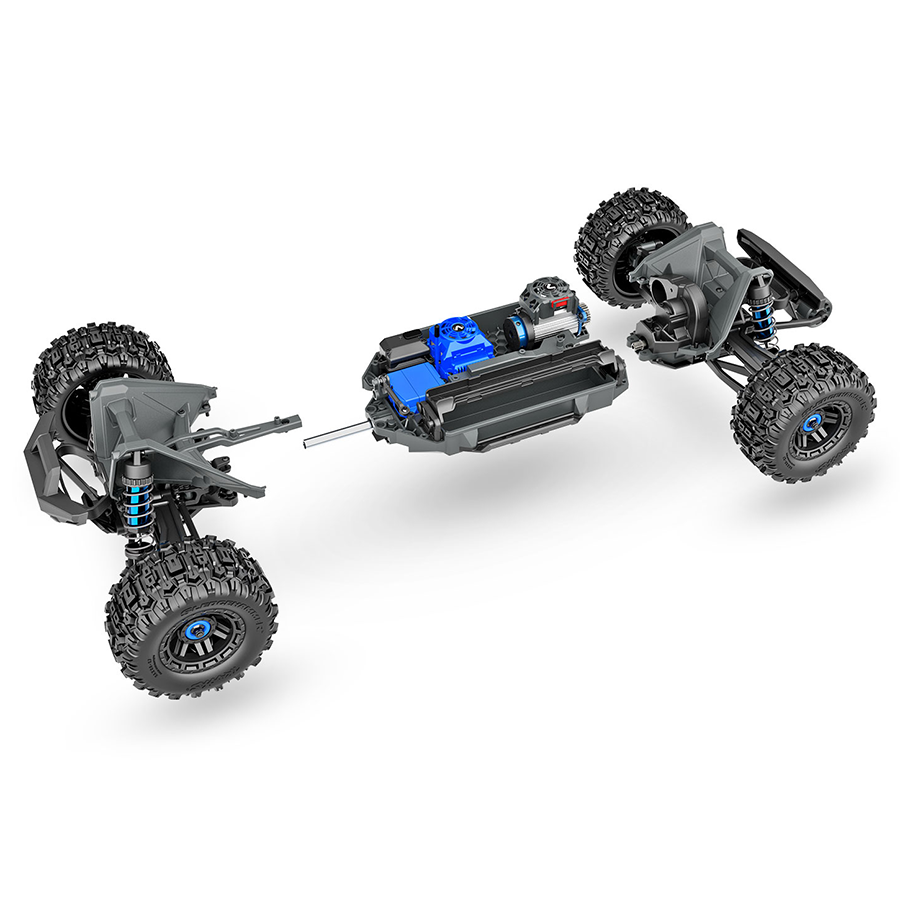 1/10 Maxx w/WideMaxx®, 4WD, RTR (Requires battery & charger): Rock N Roll