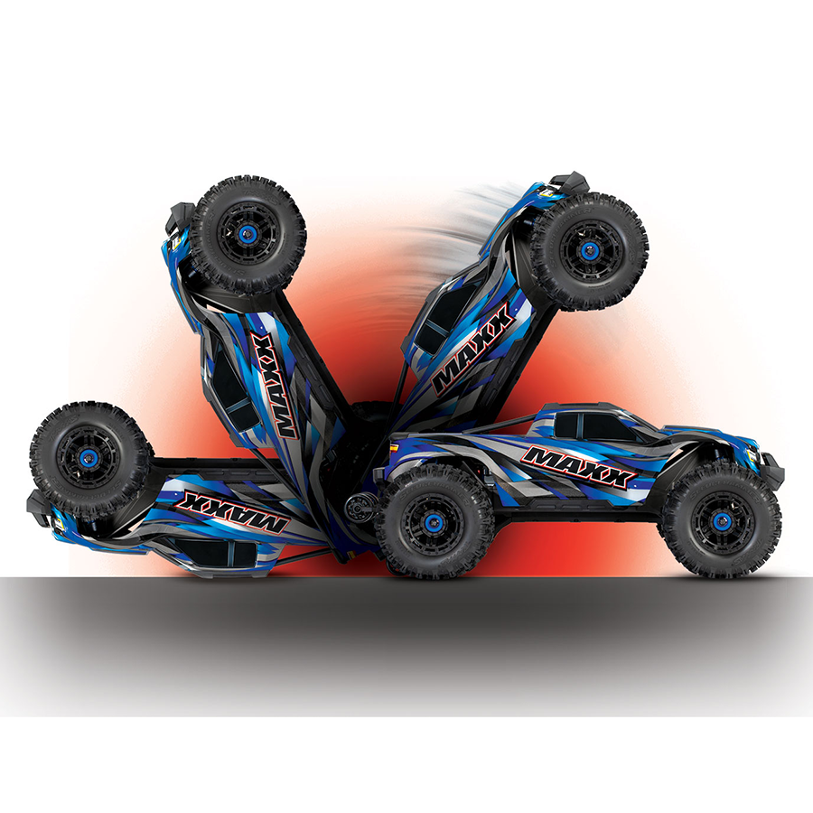 1/10 Maxx w/WideMaxx®, 4WD, RTR (Requires battery & charger): Rock N Roll