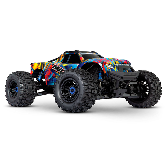 1/10 Maxx w/WideMaxx®, 4WD, RTR (Requires battery & charger): Rock N Roll