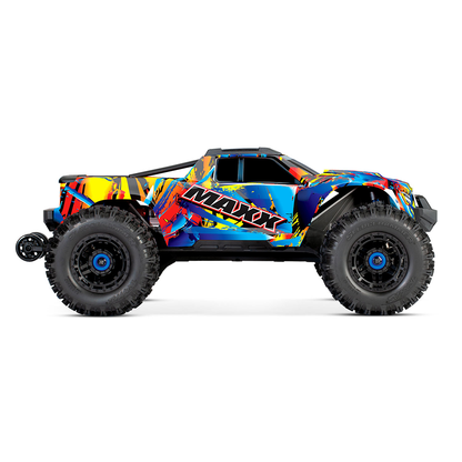 1/10 Maxx w/WideMaxx®, 4WD, RTR (Requires battery & charger): Rock N Roll