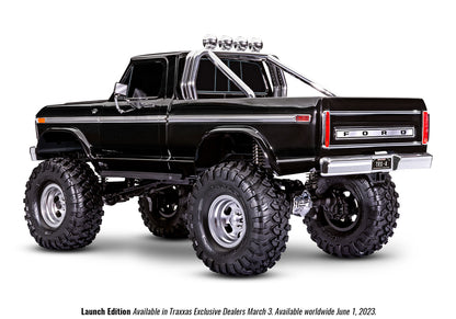 1/10 TRX-4 1979 Ford F-150 High Trail Edition: Black (Needs Battery & Charger)