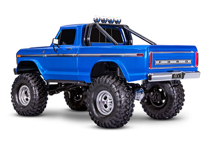 1/10 TRX-4 1979 Ford F-150 High Trail Edition: Blue (Needs Battery & Charger)