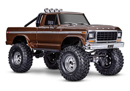 1/10 TRX-4 1979 Ford F-150 Hi Trail Edition: Brown (Needs Battery & Charger)