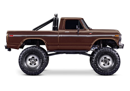 1/10 TRX-4 1979 Ford F-150 Hi Trail Edition: Brown (Needs Battery & Charger)