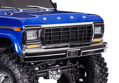 1/10 TRX-4 1979 Ford F-150 High Trail Edition: Blue (Needs Battery & Charger)