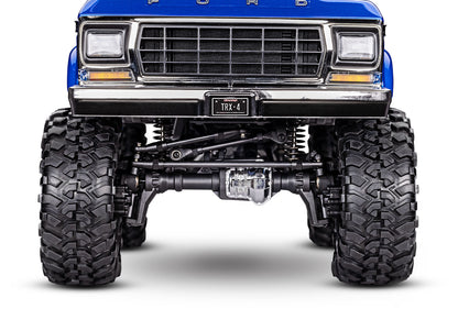 1/10 TRX-4 1979 Ford F-150 High Trail Edition: Blue (Needs Battery & Charger)