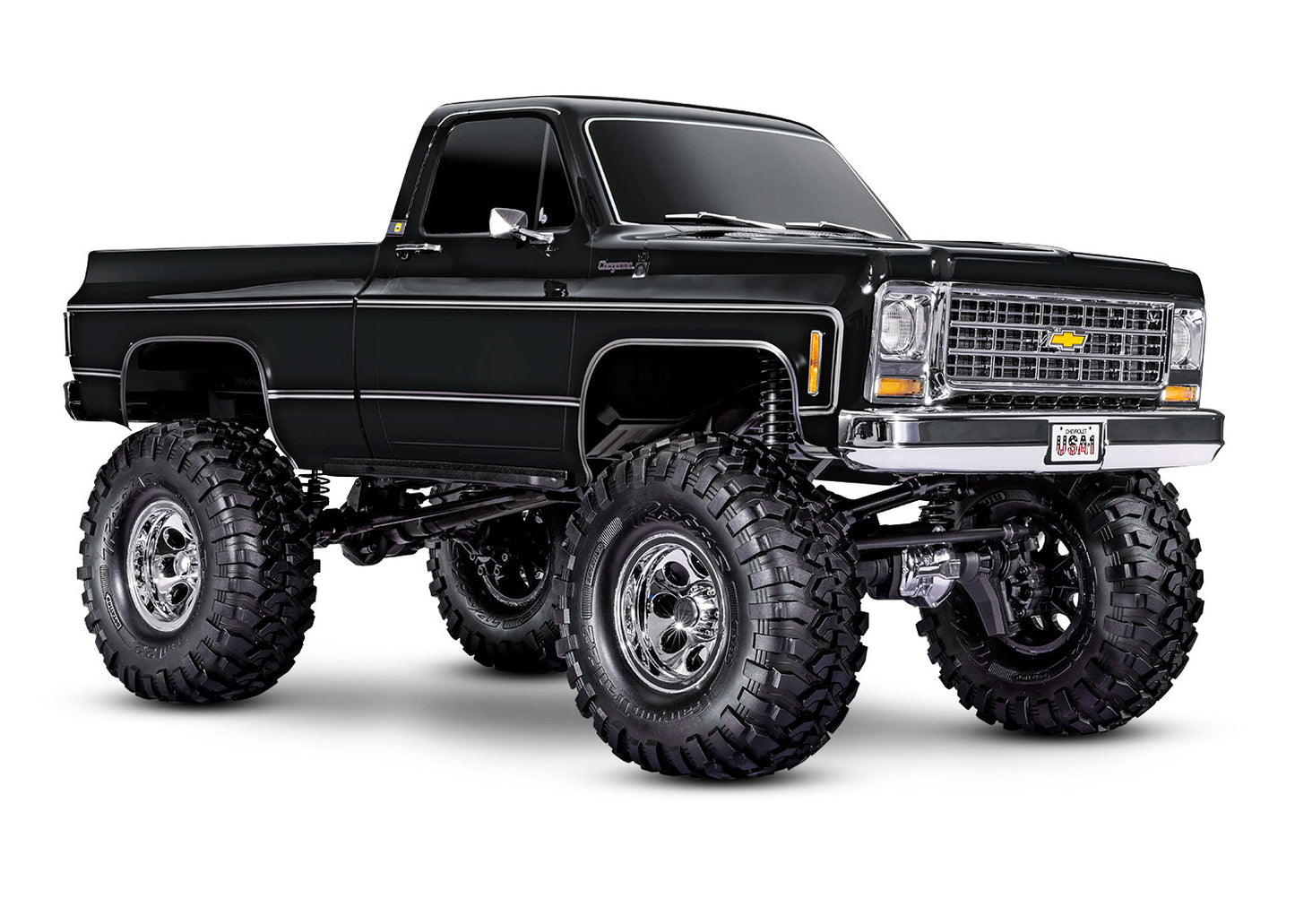 1/10 TRX-4® 79 Chevrolet® K10 Hi Trail Edition, Black