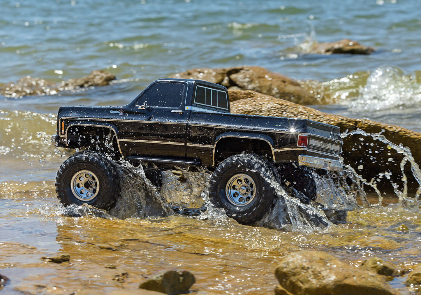 1/10 TRX-4® 79 Chevrolet® K10 Hi Trail Edition, Black