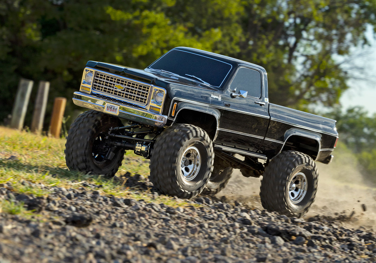 1/10 TRX-4® 79 Chevrolet® K10 Hi Trail Edition, Black