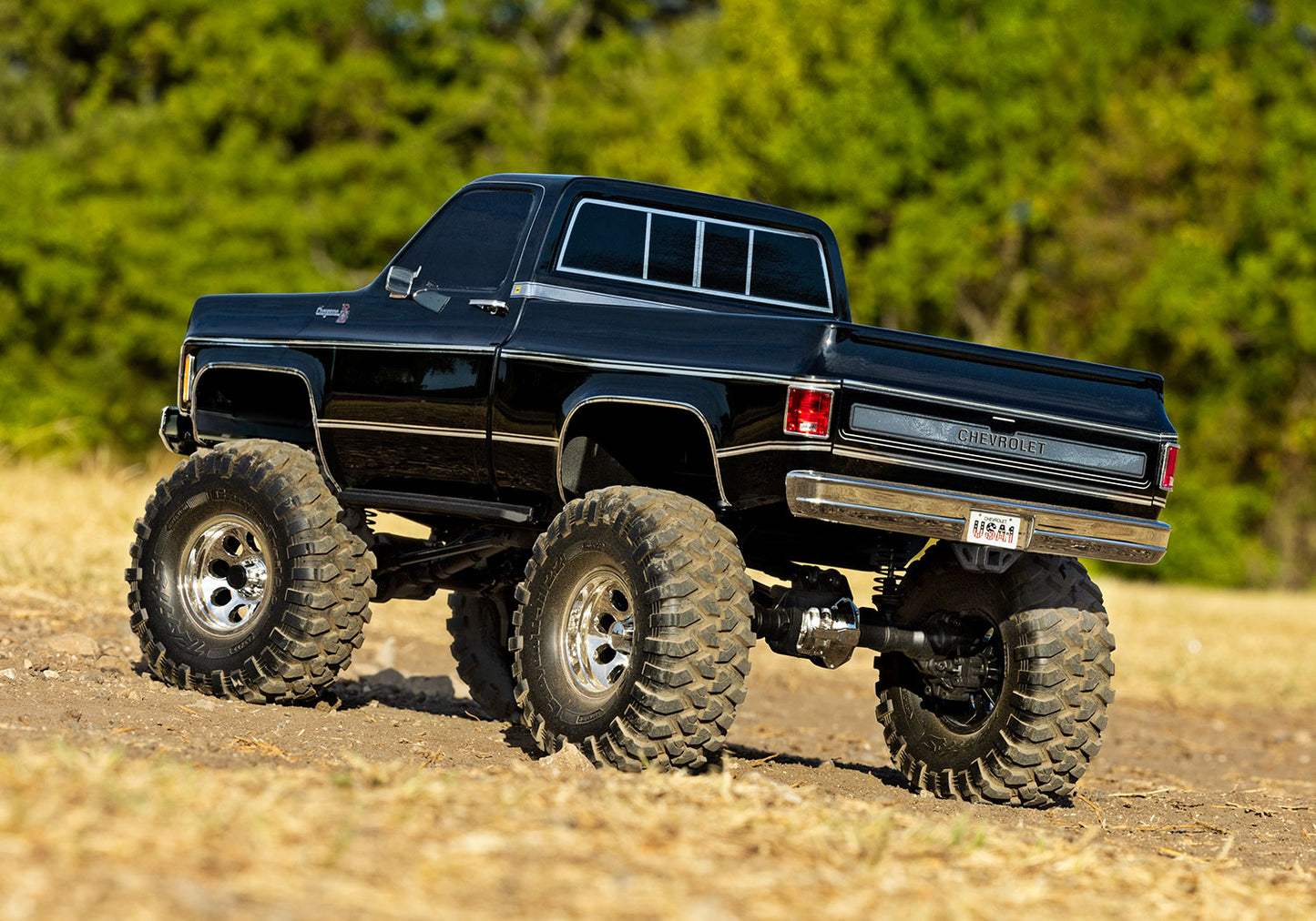 1/10 TRX-4® 79 Chevrolet® K10 Hi Trail Edition, Black