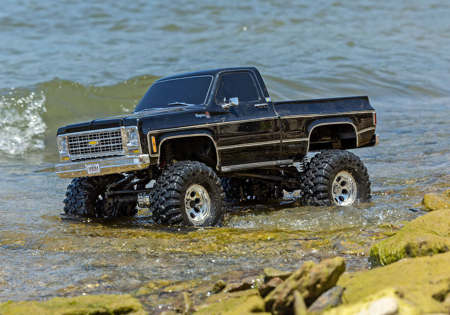 1/10 TRX-4® 79 Chevrolet® K10 Hi Trail Edition, Black