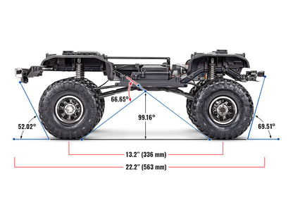 1/10 TRX-4® 79 Chevrolet® K10 Hi Trail Edition, Red