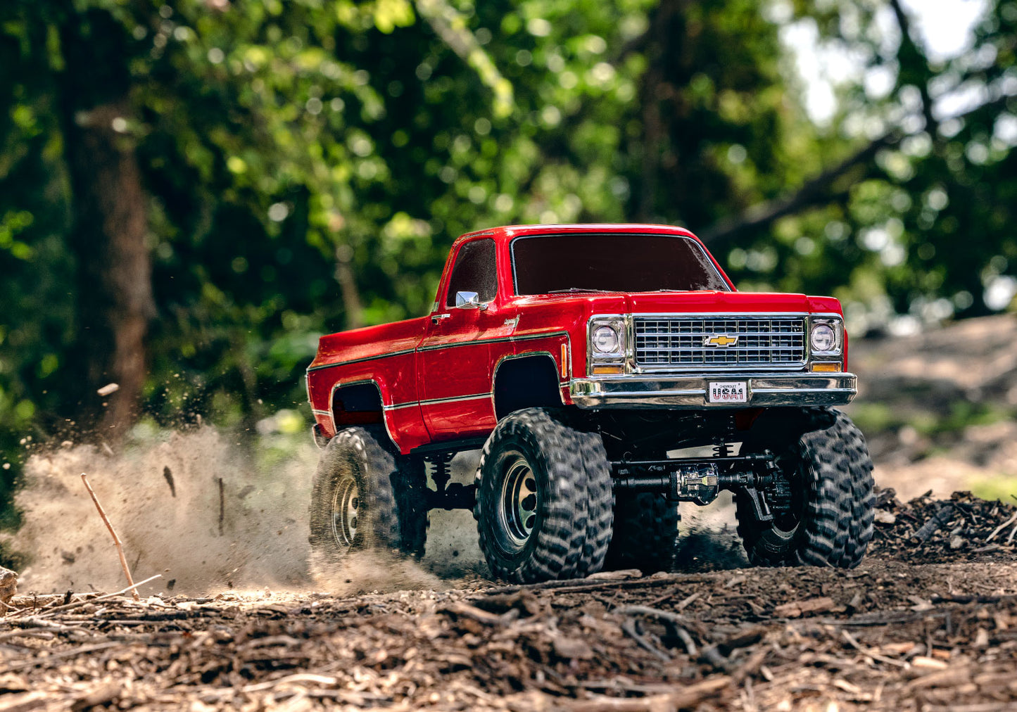 1/10 TRX-4® 79 Chevrolet® K10 Hi Trail Edition, Red