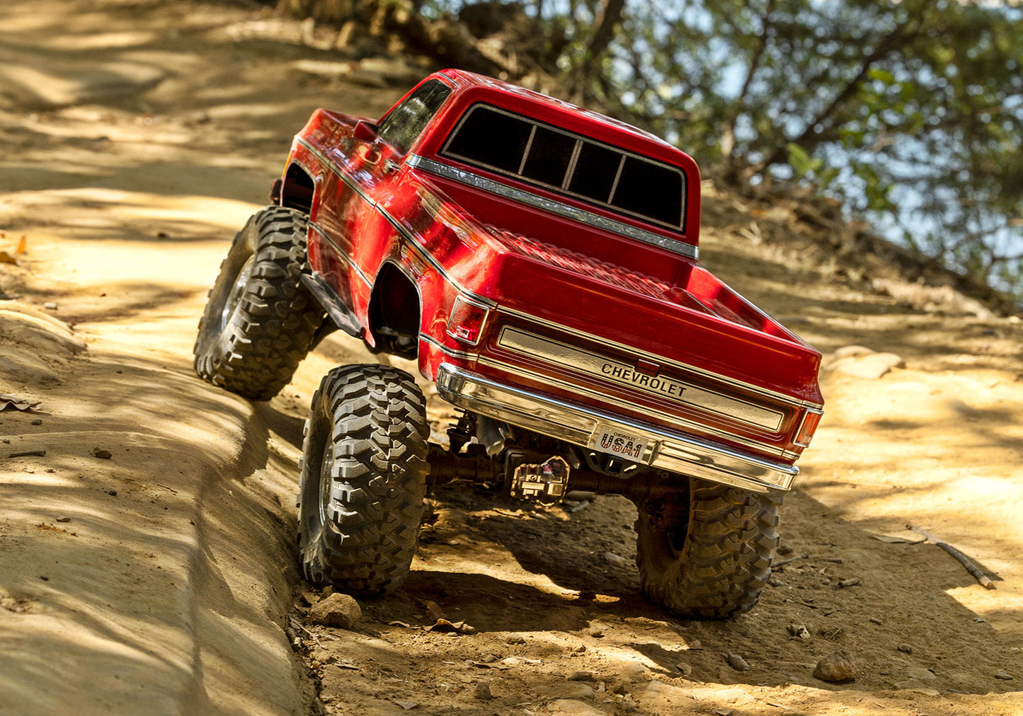 1/10 TRX-4® 79 Chevrolet® K10 Hi Trail Edition, Red