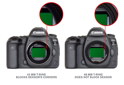 48mm T Adapter for EdgeHD 9.25”, 11”, and 14”