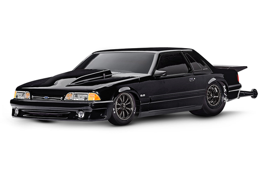 1/10 Drag Slash Mustang, 2WD, RTR (Requires battery & charger): Black